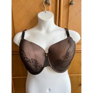 Elegant Black Lace Bra